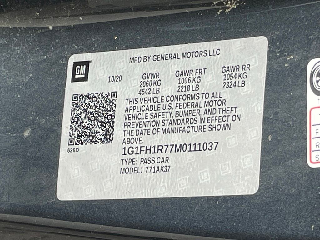 2021 Chevrolet Camaro 2SS