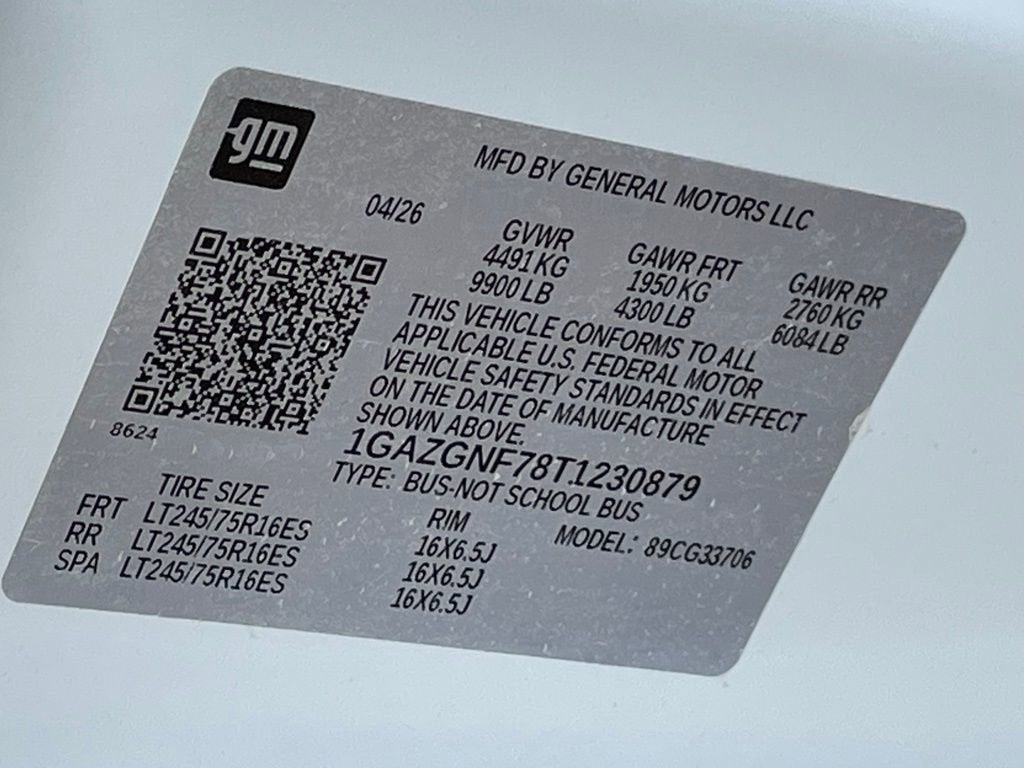 2026 Chevrolet Express Passenger LS