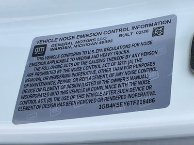 2026 Chevrolet Silverado 3500 HD Chassis Cab Work Truck