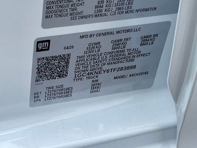 2026 Chevrolet Silverado 2500 HD LT