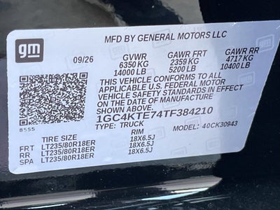 2026 Chevrolet Silverado 3500 HD LT DRW