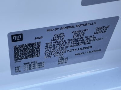 2026 Chevrolet Silverado 3500 HD LTZ