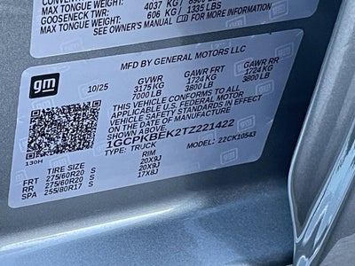 2026 Chevrolet Silverado 1500 Custom