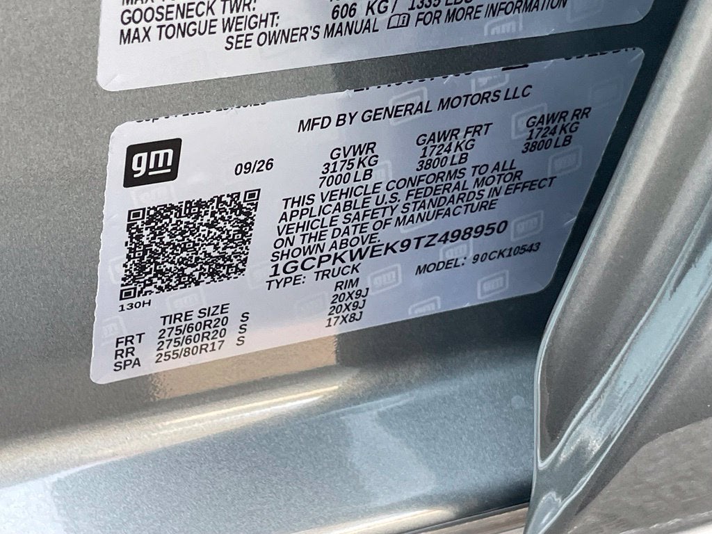 2026 Chevrolet Silverado 1500 RST