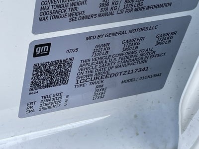 2026 Chevrolet Silverado 1500 RST