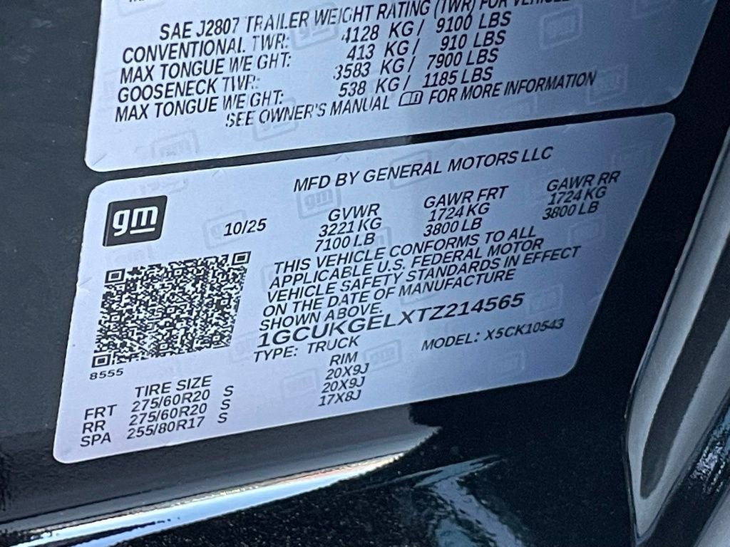 2026 Chevrolet Silverado 1500 LTZ