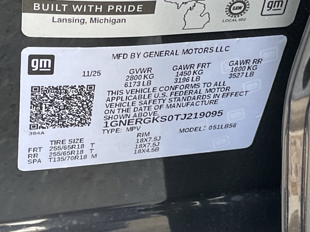 2026 Chevrolet Traverse LT