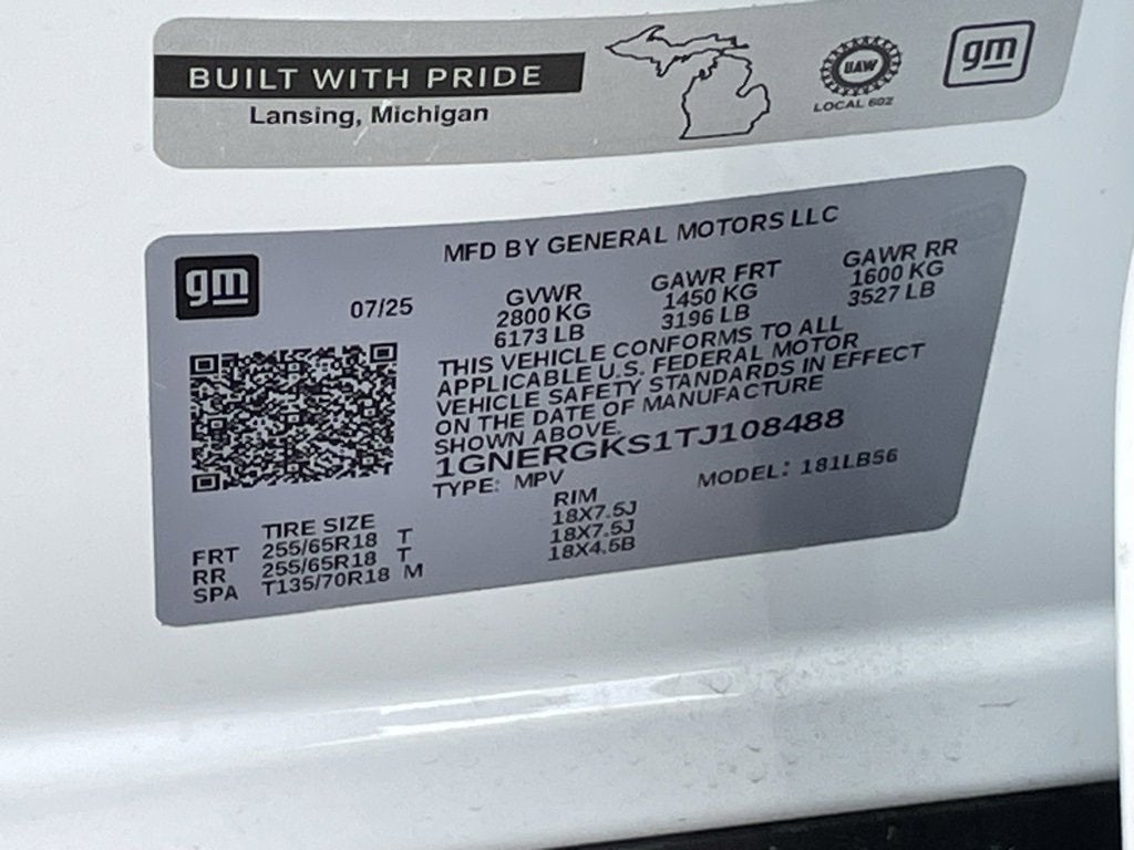 2026 Chevrolet Traverse LT