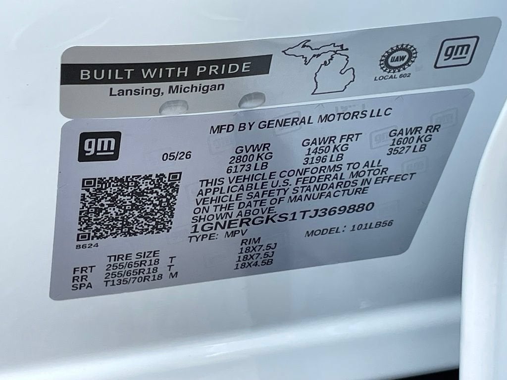 2026 Chevrolet Traverse LT