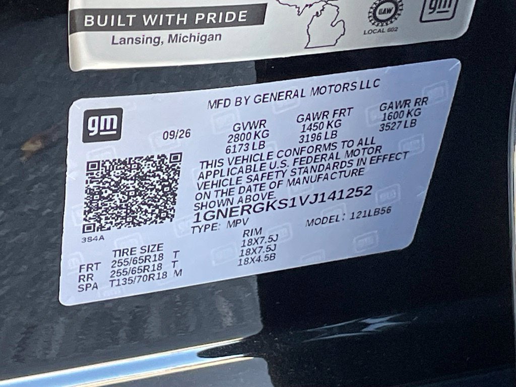 2027 Chevrolet Traverse LT