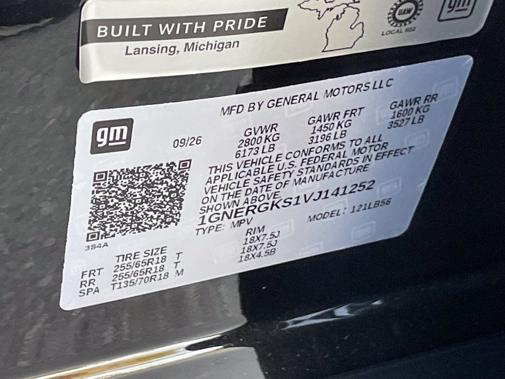 2027 Chevrolet Traverse LT