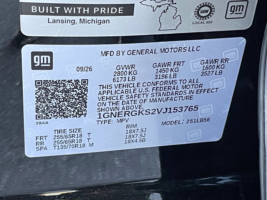 2027 Chevrolet Traverse LT