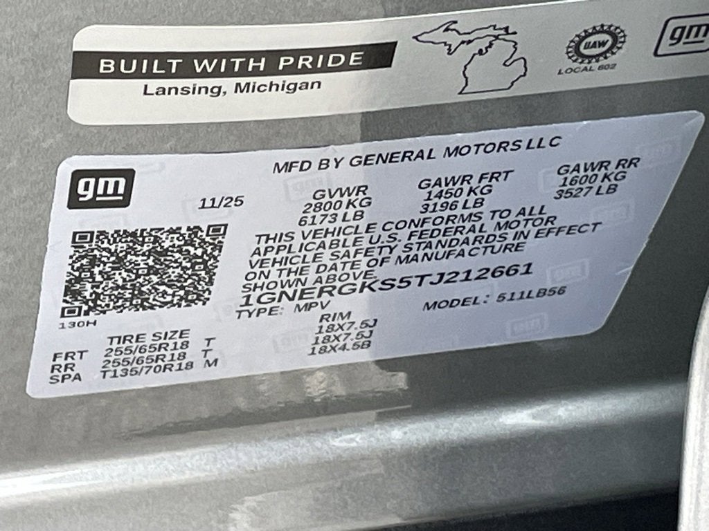 2026 Chevrolet Traverse LT