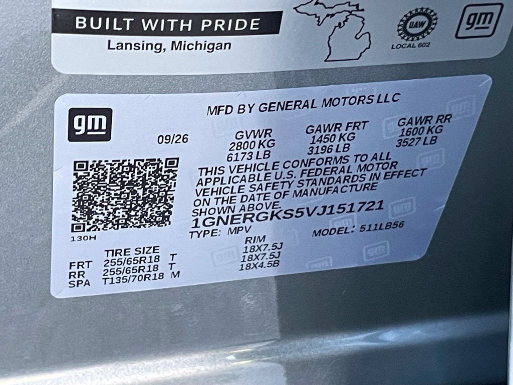 2027 Chevrolet Traverse LT