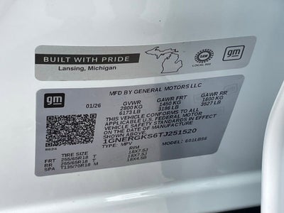 2026 Chevrolet Traverse LT