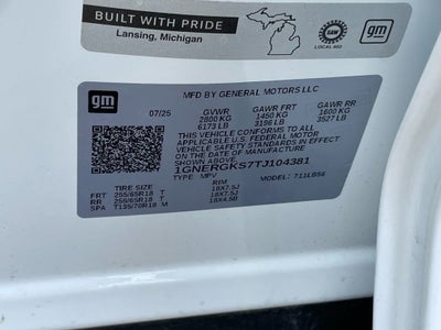 2026 Chevrolet Traverse LT