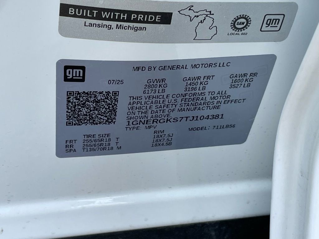 2026 Chevrolet Traverse LT