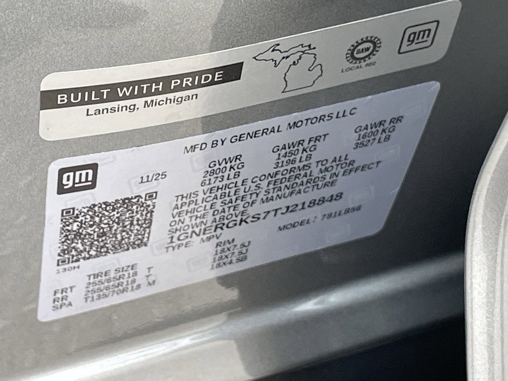 2026 Chevrolet Traverse LT