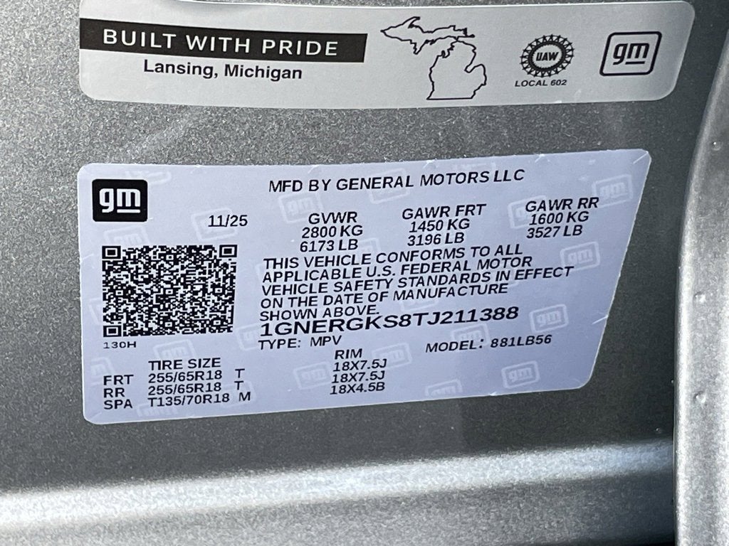 2026 Chevrolet Traverse LT