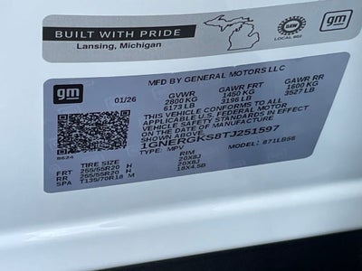 2026 Chevrolet Traverse LT