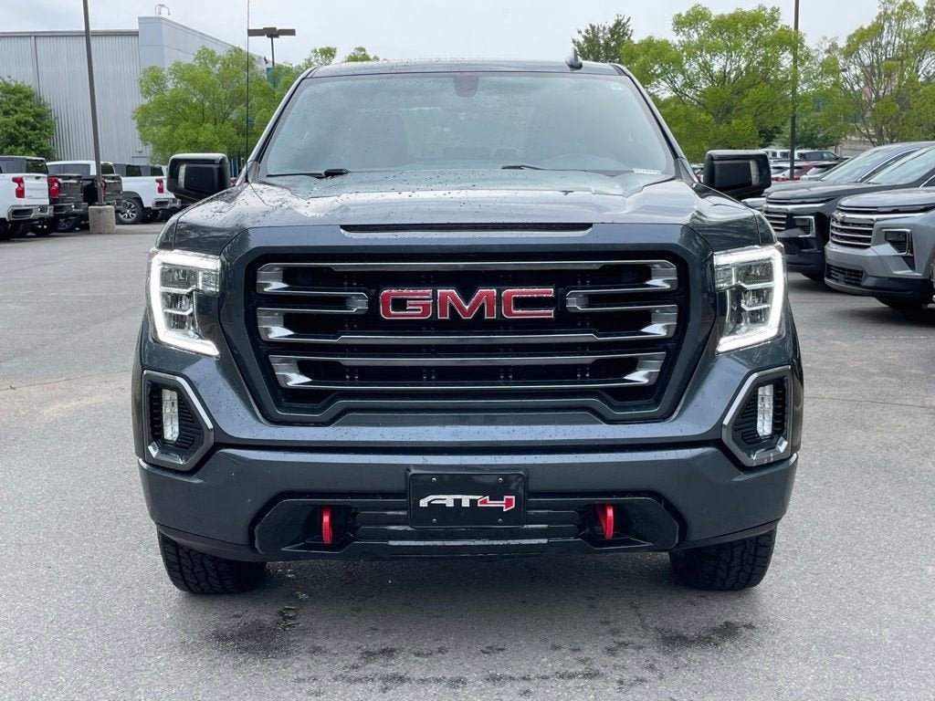 Used 2021 GMC Sierra 1500 AT4 with VIN 1GTP9EED6MZ243102 for sale in Little Rock