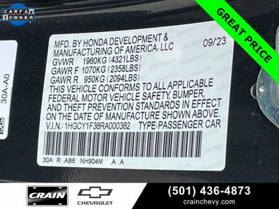 2024 Honda Accord Sedan EX