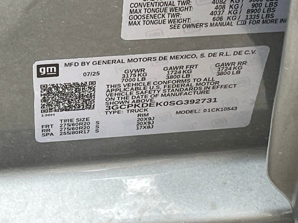 2025 Chevrolet Silverado 1500 LT