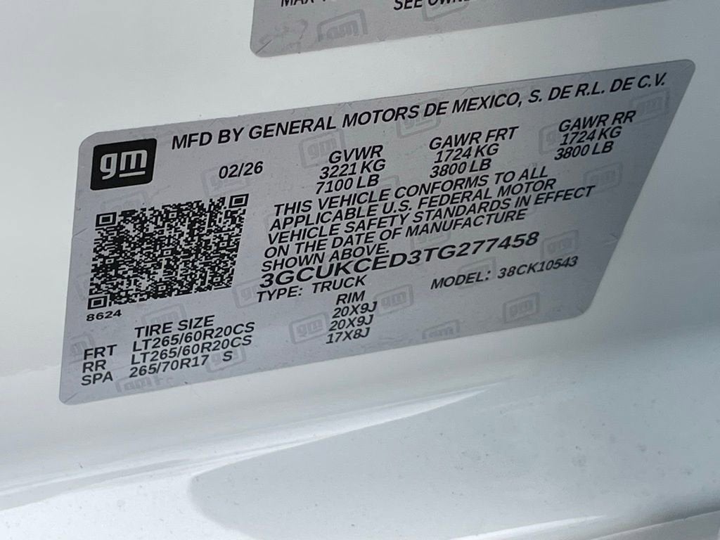 2026 Chevrolet Silverado 1500 Custom Trail Boss