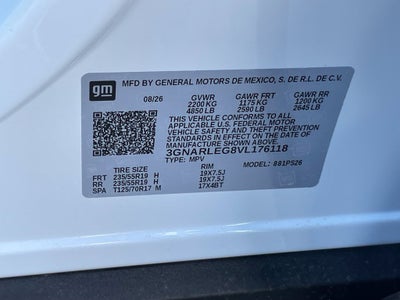2027 Chevrolet Equinox RS