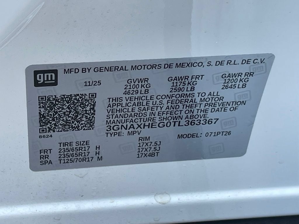 2026 Chevrolet Equinox LT