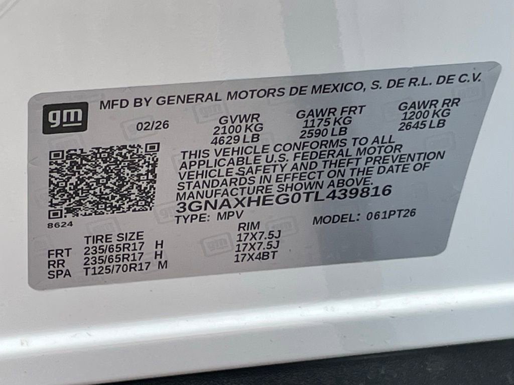 2026 Chevrolet Equinox LT