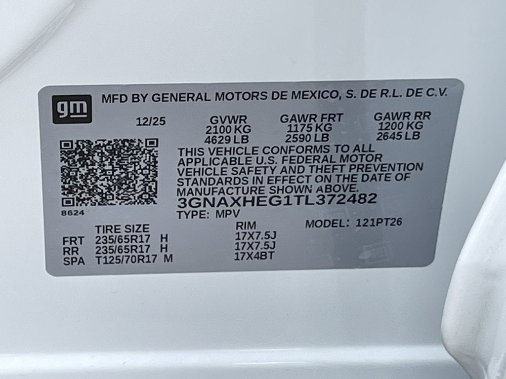 2026 Chevrolet Equinox LT