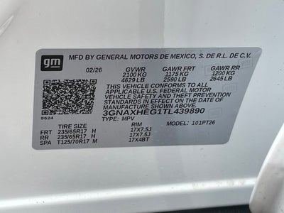 2026 Chevrolet Equinox LT