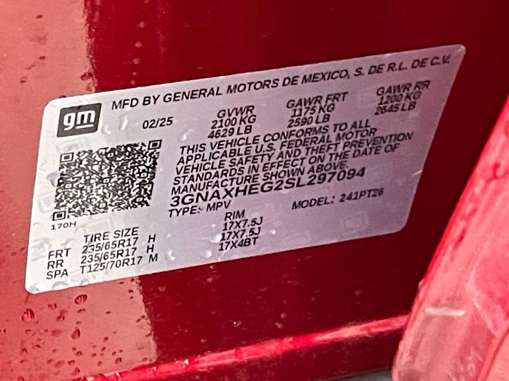 2025 Chevrolet Equinox LT