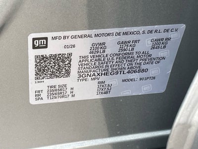 2026 Chevrolet Equinox LT