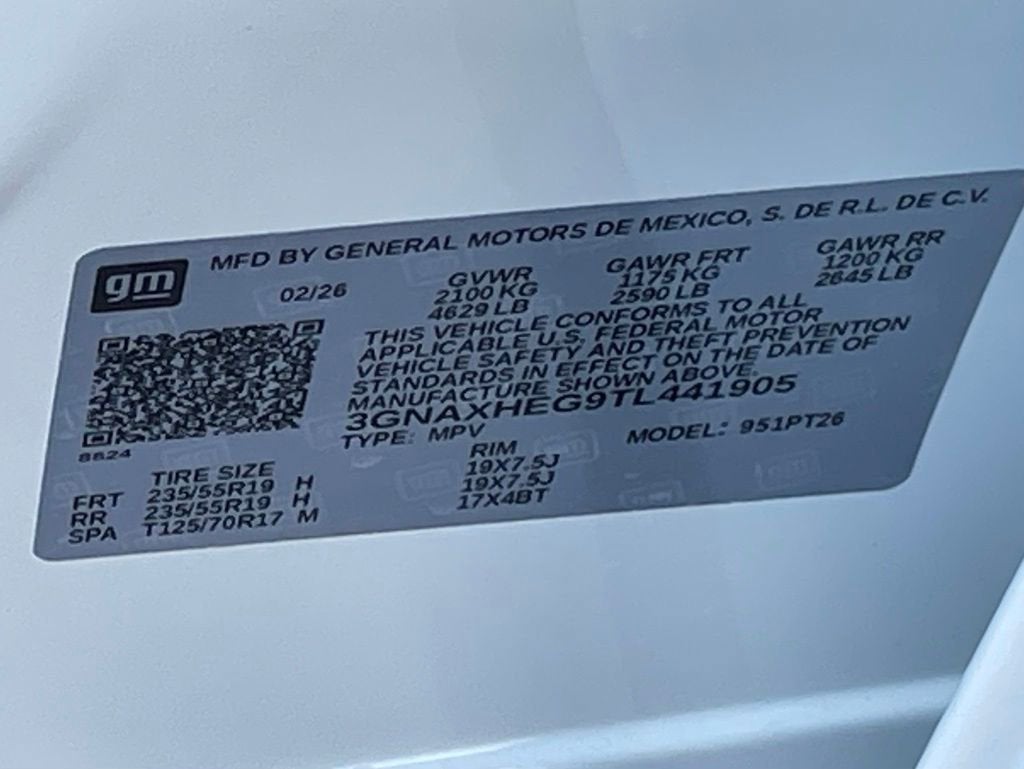 2026 Chevrolet Equinox LT