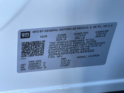 2026 Chevrolet Equinox ACTIV