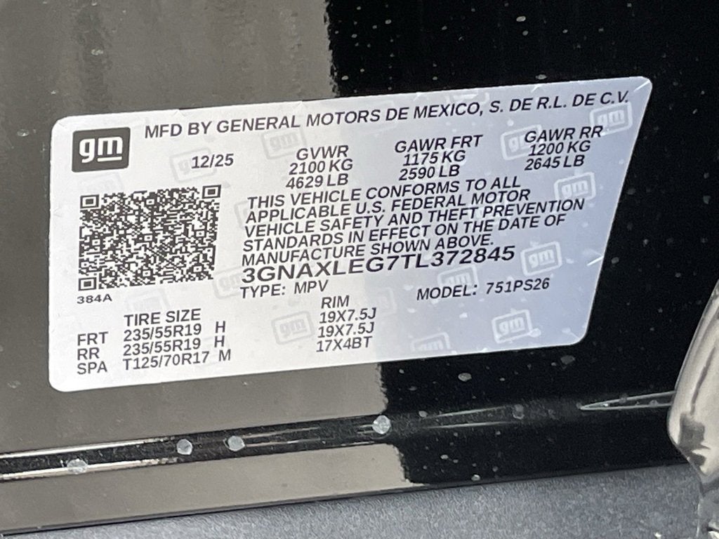 2026 Chevrolet Equinox RS