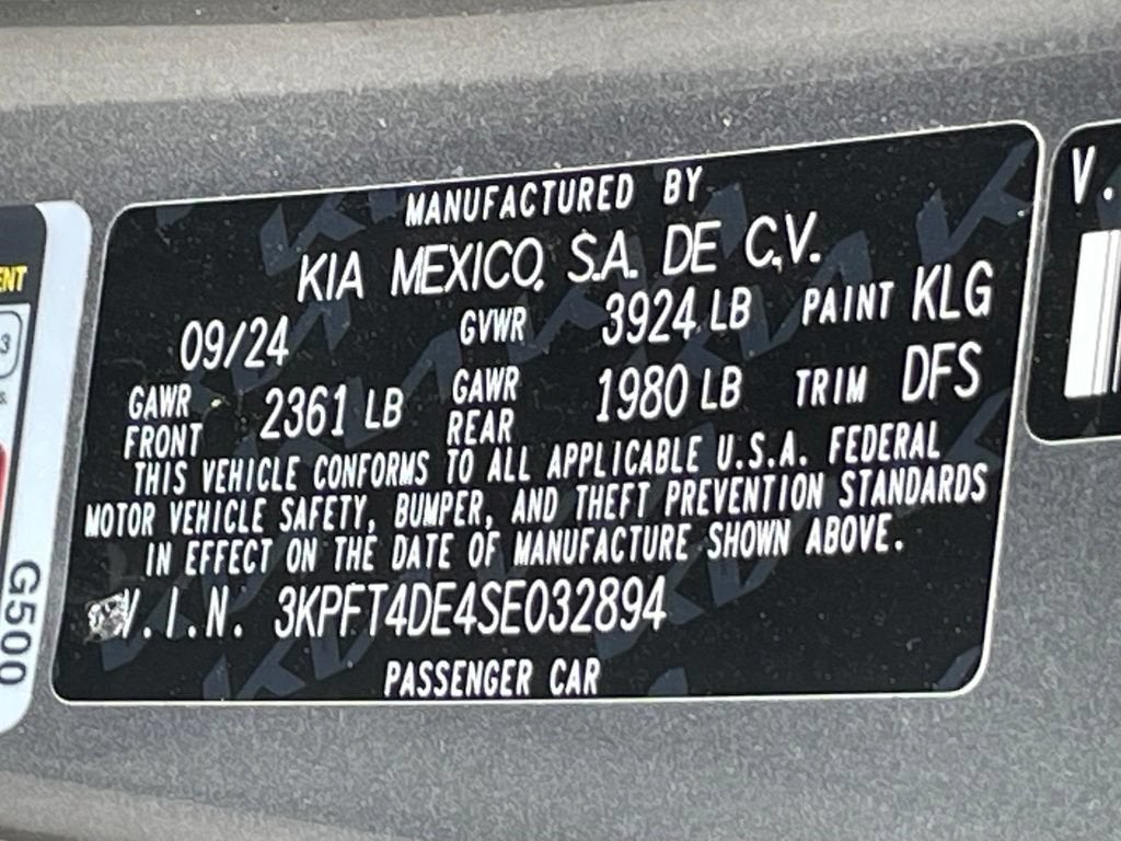 2025 Kia K4 LXS