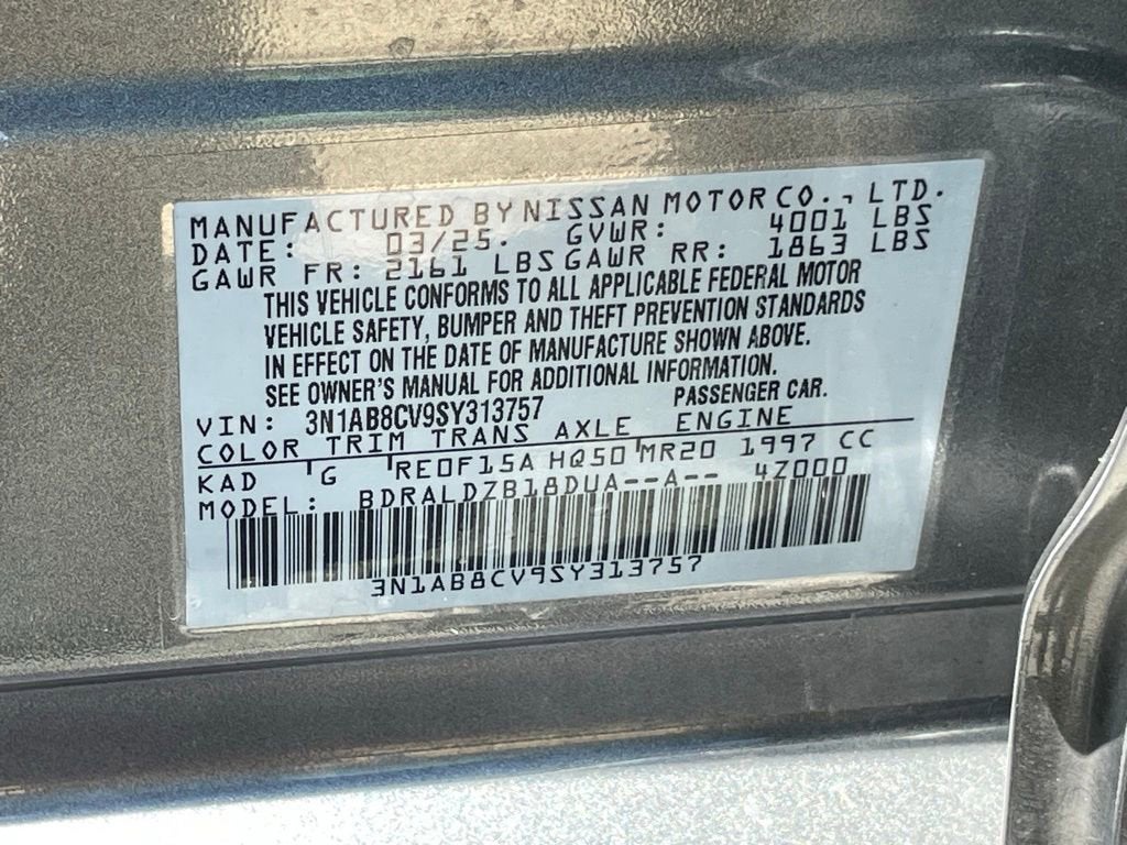 2025 Nissan Sentra SV