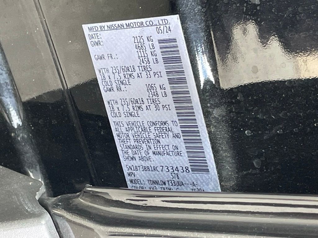 2024 Nissan Rogue SV