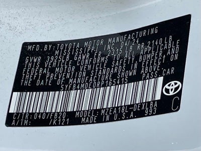 2024 Toyota Corolla LE