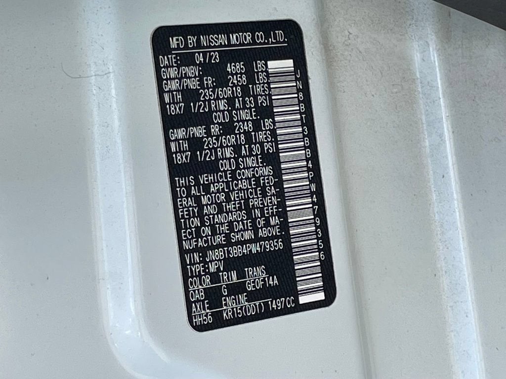 2023 Nissan Rogue SV