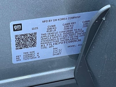 2026 Chevrolet Trax LT