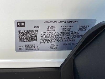 2026 Chevrolet Trax LT