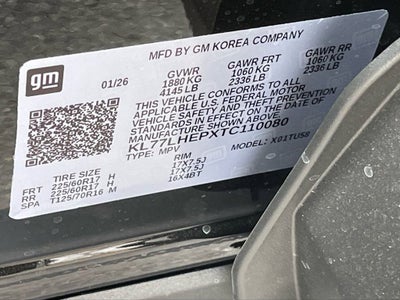 2026 Chevrolet Trax LT