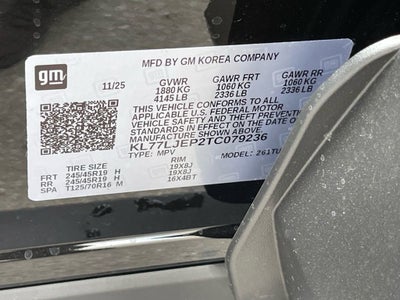 2026 Chevrolet Trax 2RS