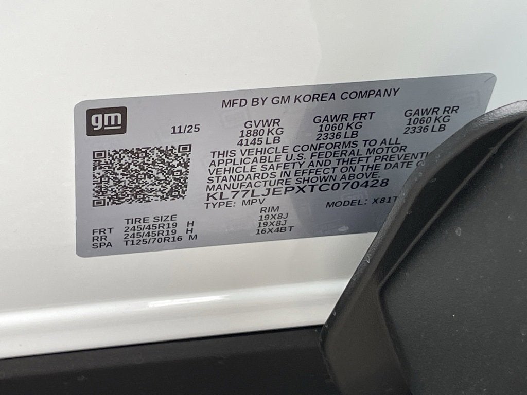 2026 Chevrolet Trax 2RS