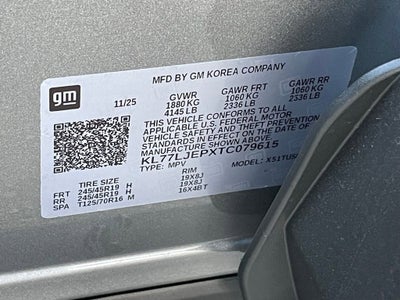 2026 Chevrolet Trax 2RS