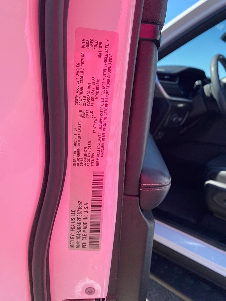 2023 Jeep Grand Cherokee L Altitude X
